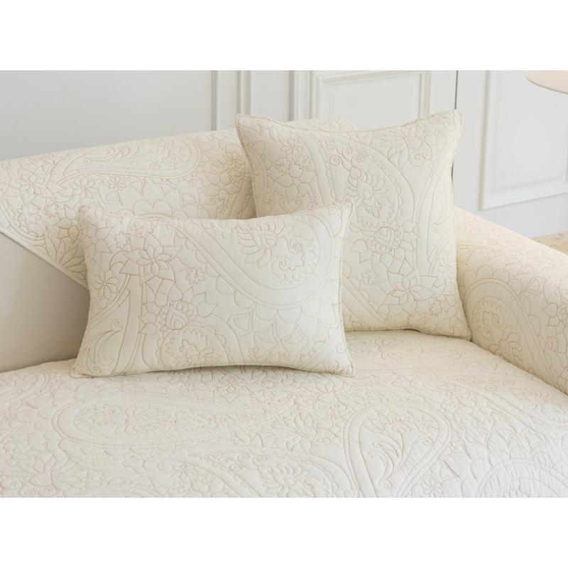 Подушка для дивана из скандинавского мытого хлопка — фото 9