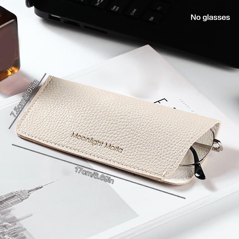 

Портативный чехол Мягкий защитный чехол Обложка Сумка для очков Чехол для солнцезащитных очков Коробка Мешочек для очков для чтения Защита для очков Искусственная кожа