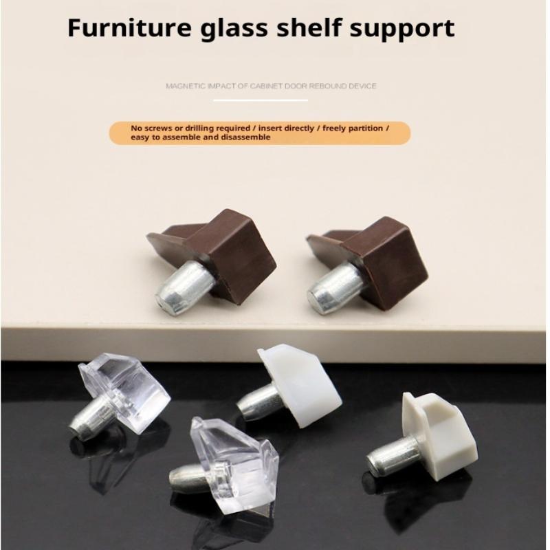 50/100Pcs Clapboard Layer Support Pins/Plastic Cabinet Shelf Support Peg/Fixing Partition Pin Holder/Shelves Support Pegs Pins