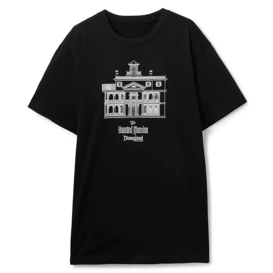 Футболка Comfort Colors «Чертеж Особняка с привидениями» Перепечатка Диснейленда 2XL