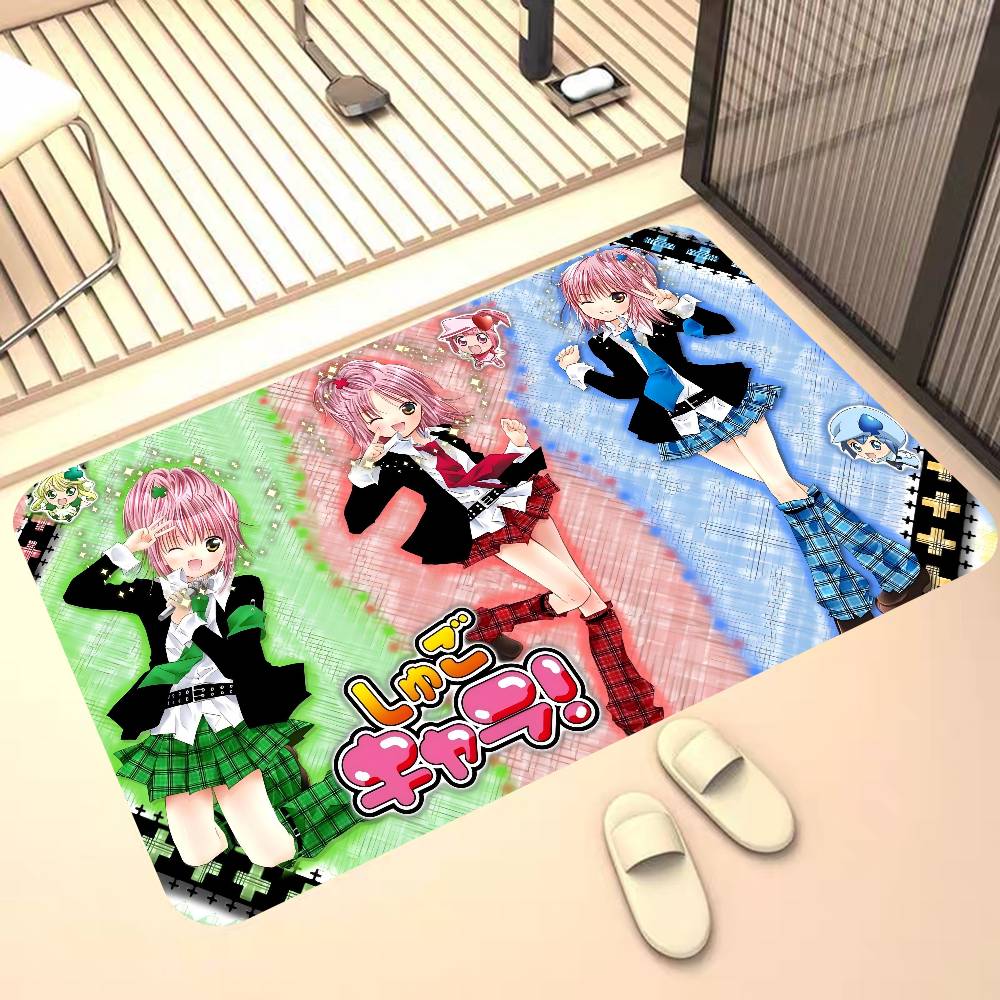 S-Shugo Chara Japonské Anime Podlahový Koberec Severský Styl Domácí Rohožka Koupelnové-Toaletní Podložky Ložnice Hotel Dekorativní Podložka