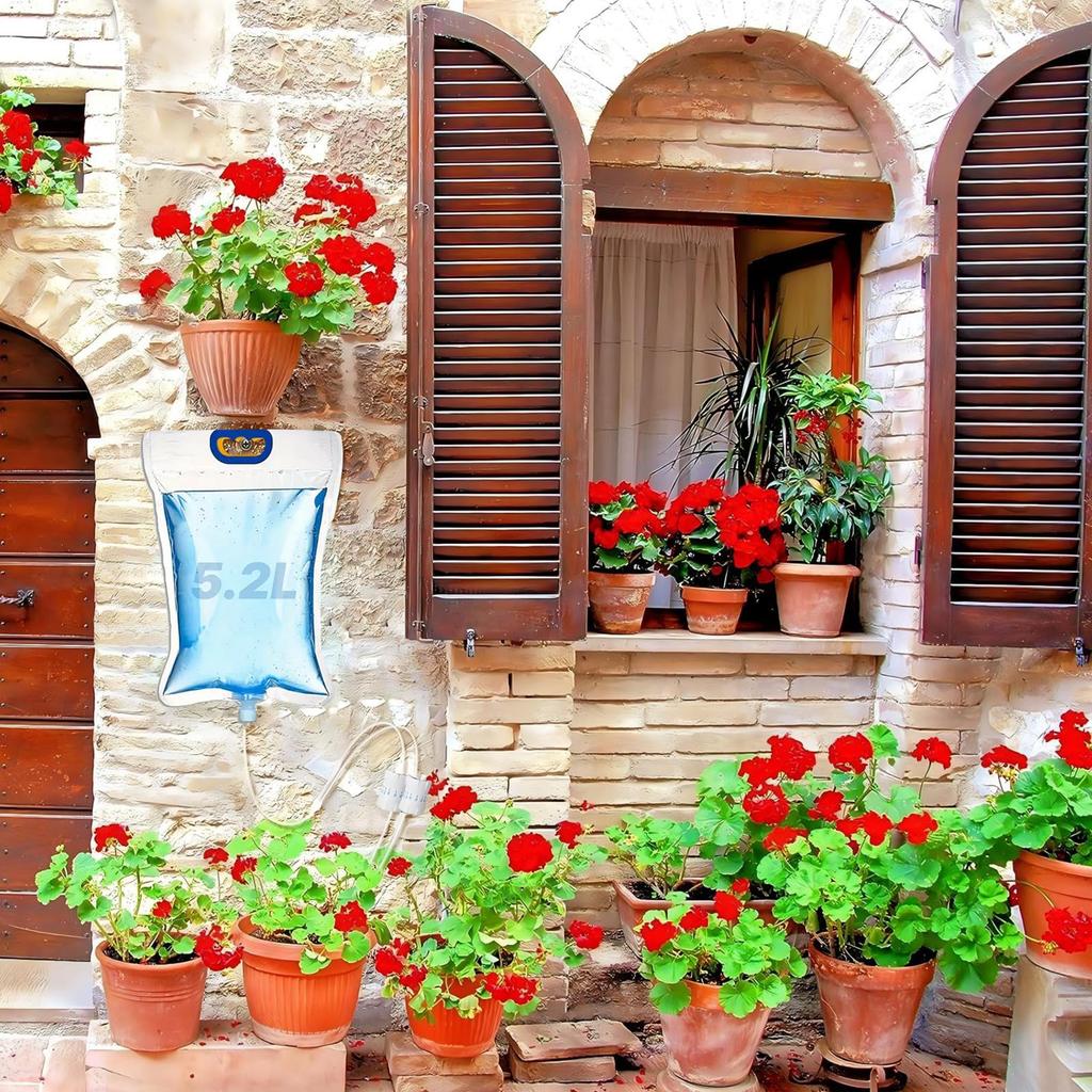 Automatic Watering Automatic Plant Waters Plants Waters When Away or Adjustable Water Suitable for Large Hanging Type Water Device, Waterer,