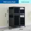 Multi-Tier Galvanized Pet Cage for Boarding, Breeding & Hospitalization