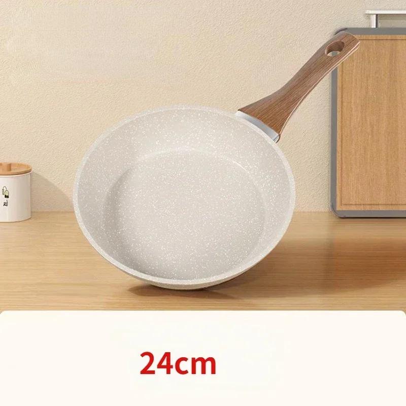 Multifunctional Maifan Stone Frying Pan Nonstick Household Induction Cooker Universal Kitchen Utensil Steak Frying Pans Cookware