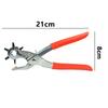 Leather Hole Punch Leather Tools Multifunctional Ordinary Carbon Steel Belt Puncher Punching Tool Belt Hole Puncher Crafts Tool