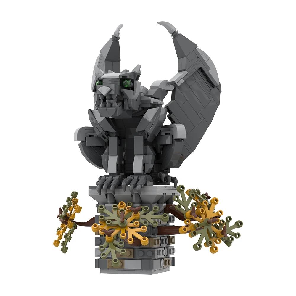Gobricks MOC Mythical Creatures V: Gargoyle Bricks Block Toys Gift