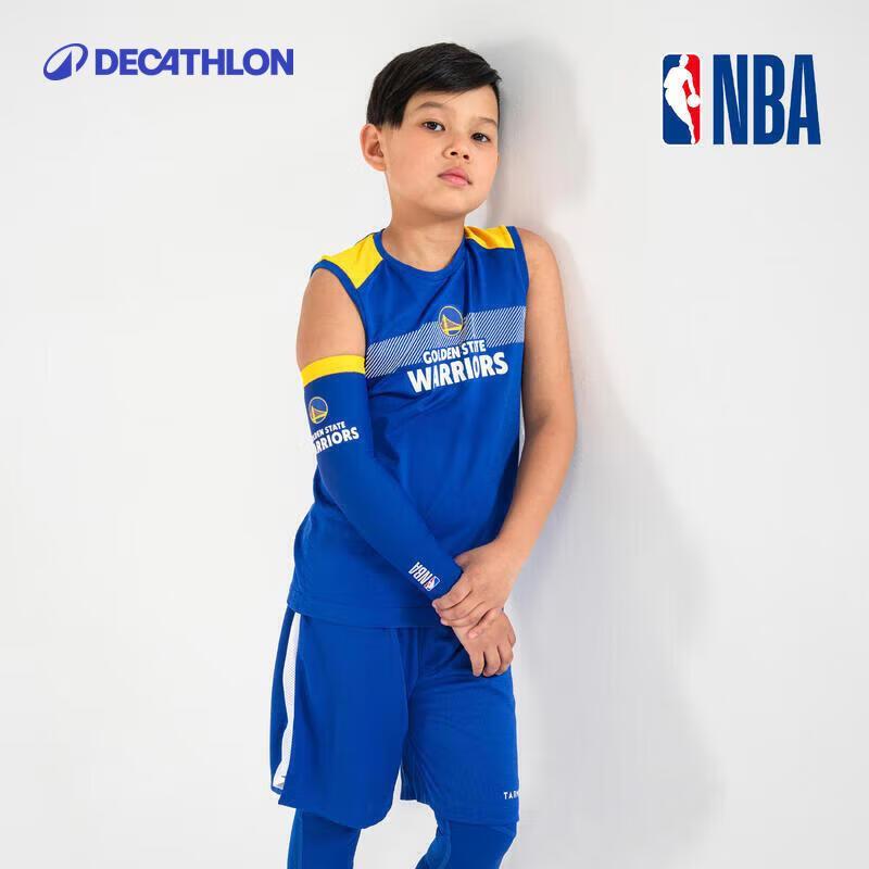 Decathlon E500 Dětský basketbalový návlek na paži NBA Brooklyn Nets