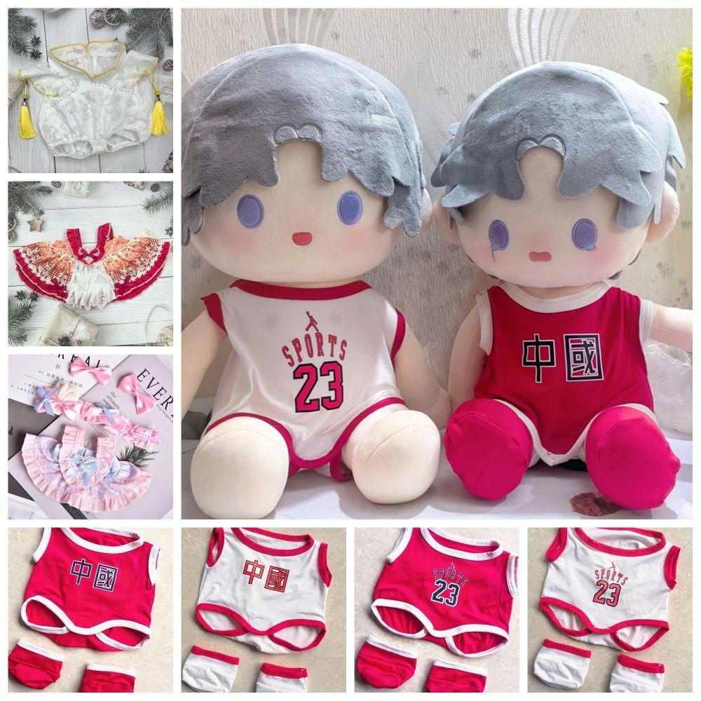 

Wedding Dress Cotton Doll Dress 20/40cm Kawaii Cotton Doll Dress Idol Star Doll