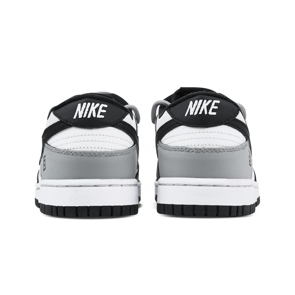 Nike Dunk Simple Heart Trace 1 Heart Box Abrasion Resistant Low Top Skateboard Shoes Unisex Black Gray HF5441-100(Team773-1-)