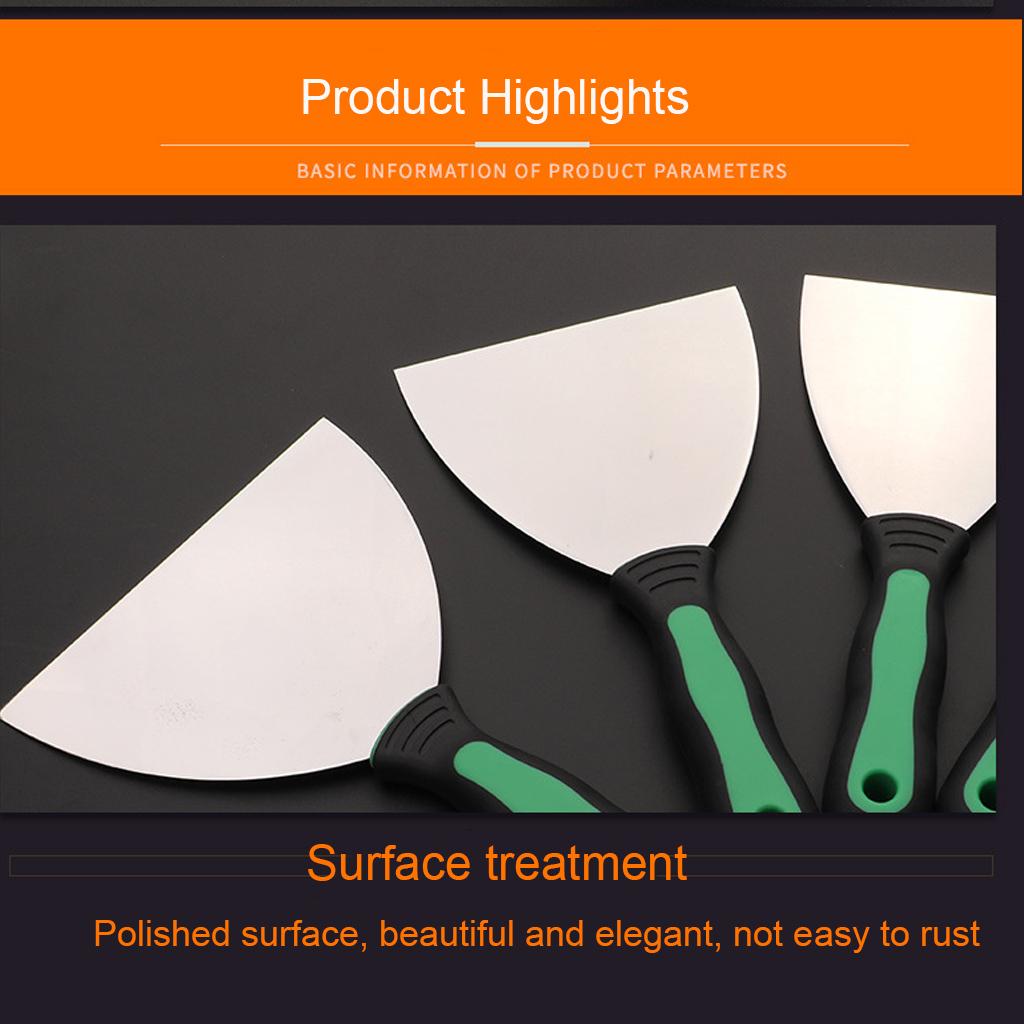 Putty Drywall Joint Knife with Plastic Handle & Metal Blade Scraper DIY Tool