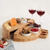 Cheese Board Cutlery Cutter Set With Slide Out Drawer Cooking Tools Slicer Fork Scoops Cut Kitchen Tools JA55