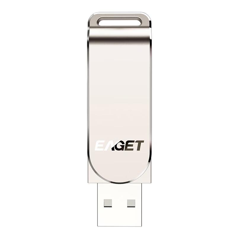 EAGET F60 USB 3.0 High-Speed Rotating Metal USB Flash Drive
