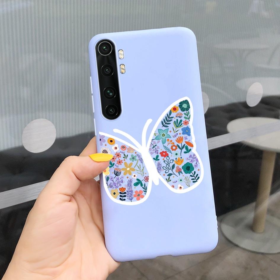 For Xiaomi Mi Note 10 Lite Case 6.47" Fashion Cute Girls Painted Soft TPU Cover For Xiaomi Note 10 Lite MiNote10 Lite Phone Case