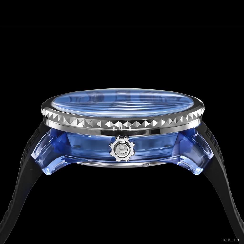 ONE PIECE Collaboration Watch Franky Model Quartz 10 ATM Water Resistant Mineral Glass Blue Dial TY532028 Unisex [TENDENCE] [Authentic]