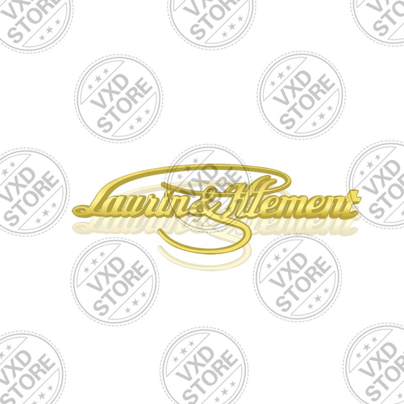 AAAIY1 Für L&K Laurin & Klement Kodiaq Octavia Superb Scala Karoq skoda Auto 3D Metall Plakette Aufkleber Auto Heckklappe Emblem