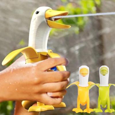 Creative Banana Duck Water Spray Plaything For Kids Summer Pool Water Guns Beach Gaming Watergun Toys Kids Bathroom Accessories