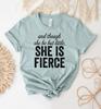 She Is Strong Fierce Brave Full Of Fire T-shirt, Feminist Shirt, Shakespeare Gift, Girl Power Shirts, Religious Tee, Workout Top, Fierce Tee