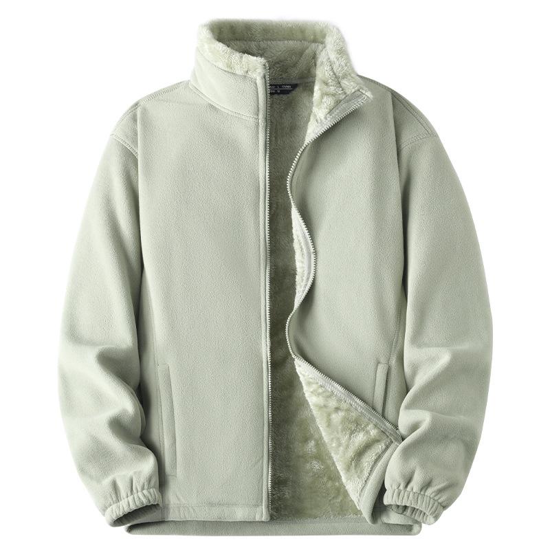 

Unisex Polar Fleece Jacket: Arctic Warmth, Long Pile, Windproof, Perfect for Layering 4XL