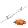 Portable Lightweight Stainless Steel Rotation Chicken Roasting Fork Barbecue Sticks Grill BBQ Tool