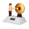 Alarm Clock Digital Alarm Clock with Gong Stick Supports Screen Backlight for Heavy Sleepers