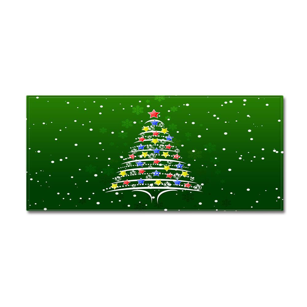 Christmas Kitchen Sand Carpet Doormat Long Floor Mat