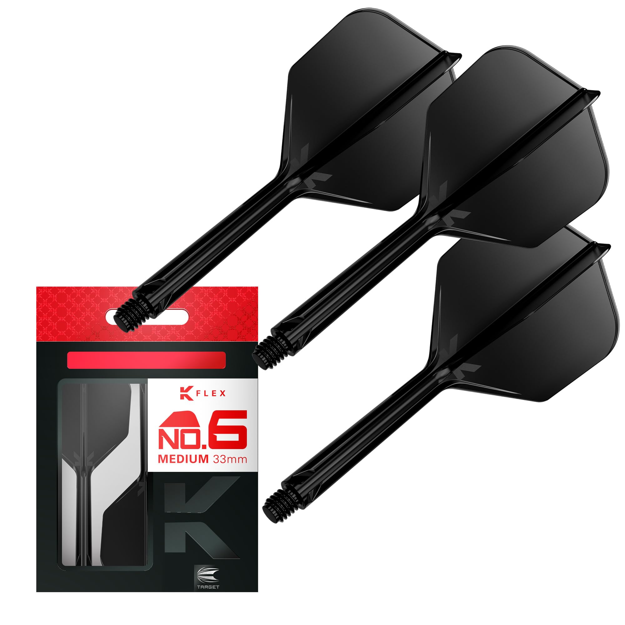 

TARGET FLIGHT K-FLEX SHAPE/NO6 (33MM MEDIUM, Black) чорний