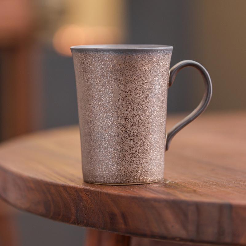 Nordic Ceramic Coffee Cup Latte Latte Flower Afternoon Tea Cup High Value Household Water Cup Mug