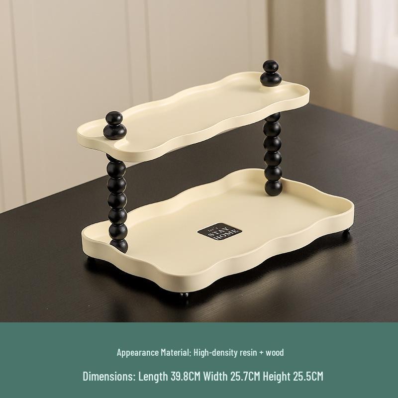 Retro Multi-Room Storage Rack for Vanity & Makeup
