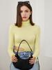 Olinkeompeulliteu Cutout Turtleneck T-Shirt (Yellow)