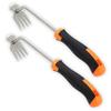 Rimikuru Weeding Tool, Grass Scythe with 4 Prongs, Weed Rake, Weed Brush, Hoe, Sickle, Weed Puller, Weed Puller, Root Puller, Weed Puller (Set of 2)