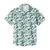 Men's Casual Fashion Printed Short-Sleeve Shirt