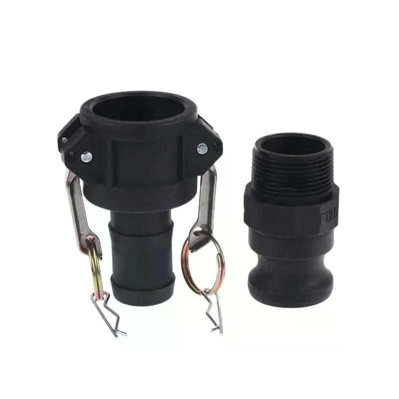 PP Quick Joint Type C+F Chemical Plastic Acid And Alkali Resistance Flexible Buckle Type Wire Hose Quick Connection Head C300