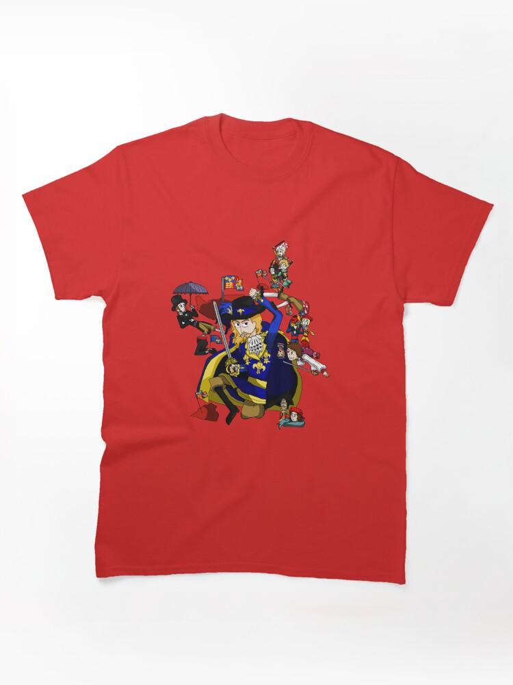 Europa Universalis Renaissance Map of France Classic T-Shirt