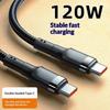 120W Fast Charge Cable Pd Quick Charging High Quality Usb C To Usb Type C Cable For Phone