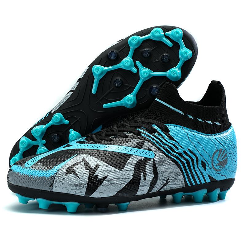 New Football Shoes Female Students Long Nails High Broken Nails Grass Training Sports Shoes Youth