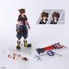 KINGDOM HEARTS III BRING ARTS Sora Version 2 PVC painted movable figure