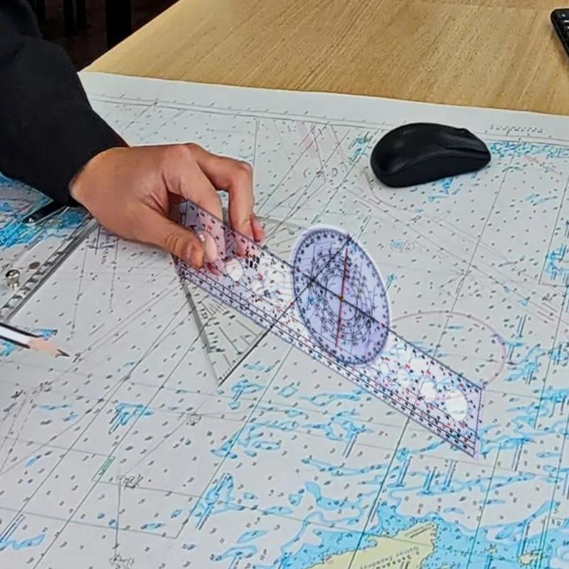 Distance Tool Calculation Device Convenient Measure Tool for Navigation Planning