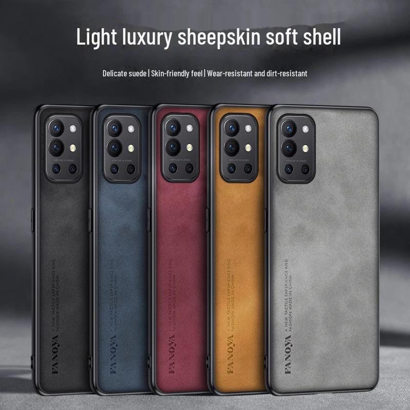 

OnePlus 8T Case: Light Luxury Sheepskin, Skin-Friendly, Lambskin Anti-Fall Protective Shell OnePlus 8T