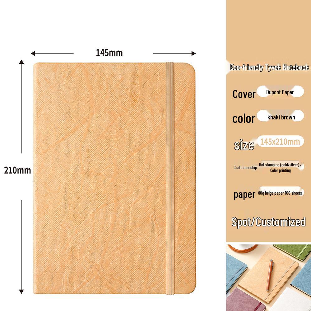 Tume Strap Custom Logo Inspirational Notebook - Simple Style, In Stock