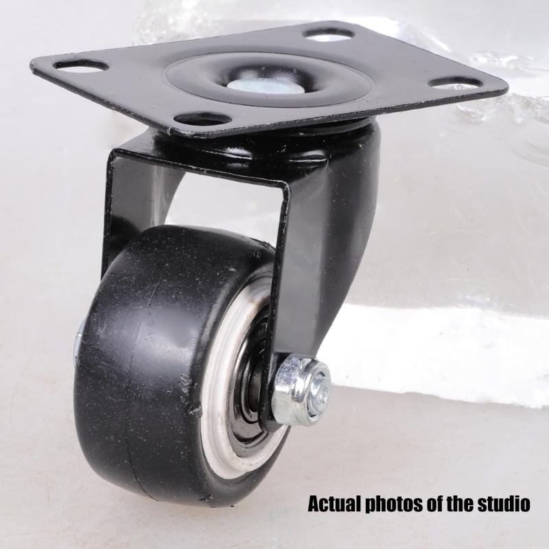 4Pcs Heavy Duty Furniture Wheel Casters Quiet Trolley Wheel 360 Swivels Casters for Trolley Home Office Desk Chair