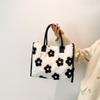 Winter New Plush Tote Bag For Women Large Capacity Soft Shoulder Crossbody Bag