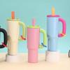 Haskoss Cold Brew Coffee Cup, Ice Cup, Large Capacity Chara Collabo Water Bottle, Thermal Mug, Tumbler, and Coffee Cup, Yellow