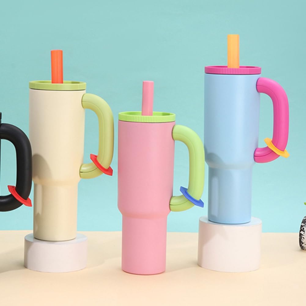 Haskoss Cold Brew Coffee Cup, Ice Cup, Large Capacity Chara Collabo Water Bottle, Thermal Mug, Tumbler, and Coffee Cup, Yellow