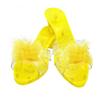 1 Pair High Heels Pretend Play House Games Girl Princess  Shoes Cosplay Prop For Stage Masquerade Special Occasion Decor