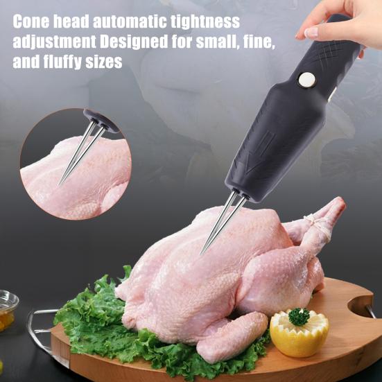 Plumeuse de volaille sans fil Outil électrique pour enlever les plumes pour poulet canard oie Machine à plumer automatique rechargeable