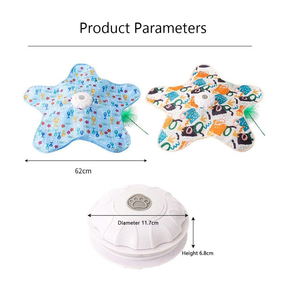 Automatic Interactive Cat Toy Hide and Seek Bite Resistance Pet Play Cover Rechargeable Relieve Boredom Cat Toy Hunting Cover
