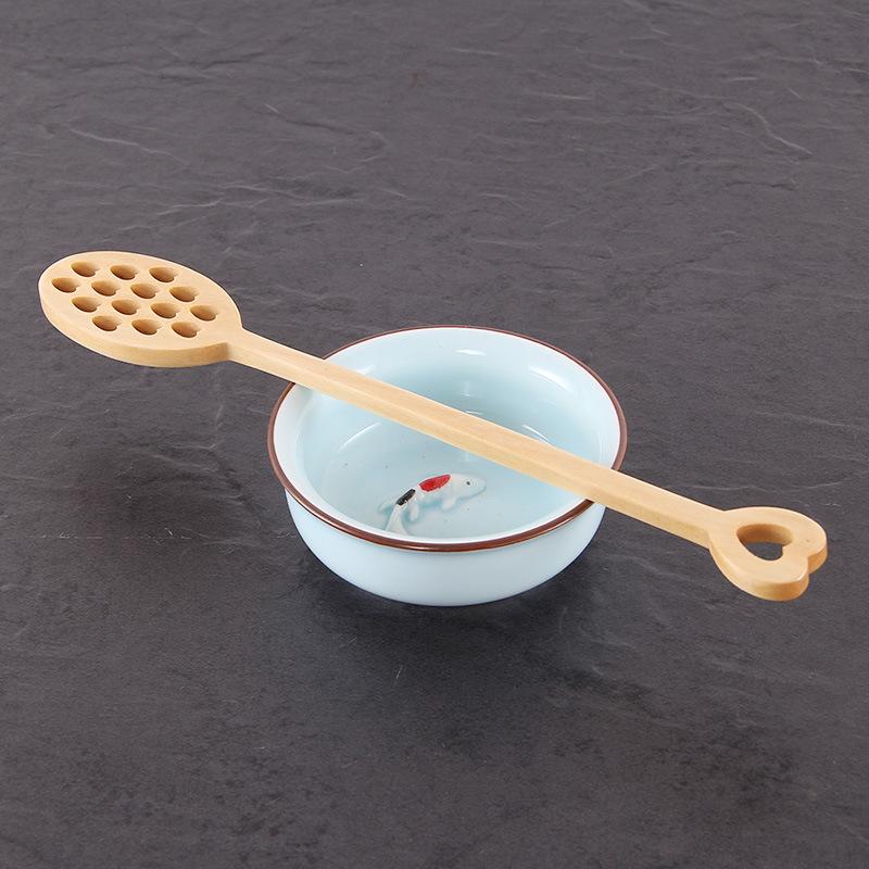 

Creative Long-Handled Wooden Coffee and Honey Stirring Spoon