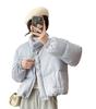 Down cotton clothes women's short models new models small loose fashion bread clothes cotton clothes live stream trend