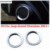 Accessories For Jeep Grand Cherokee 2011 - Front Stereo Speaker Audio Loudspeaker Sound Ring Cover Trim ABS Interior Kit