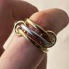 Minimalist Two- Design Stackable Rings For Women Stainless Steel Three-pieces Size 5-13 Spinelli Kilcollin Ring Jewelry